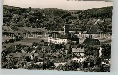 AK / Ansichtskarte Gundelsheim Neckar Schloss Horneck und Schloss Guttenberg 