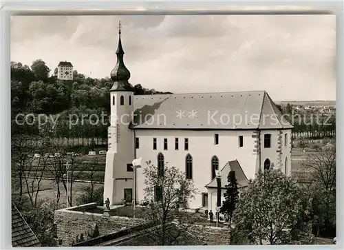 AK / Ansichtskarte Neckarelz Haus Maria Trost Templerhaus Schloss Neuburg Kat. Mosbach