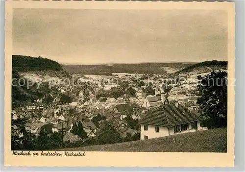 AK / Ansichtskarte Mosbach Baden Panorama Neckartal  Kat. Mosbach