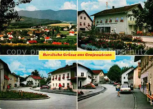 AK / Ansichtskarte Grafenwiesen Teilansichten Ferienort im Bayerischen Wald Kat. Grafenwiesen