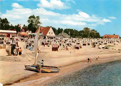 AK / Ansichtskarte Groemitz Ostseebad Strand Kat. Groemitz