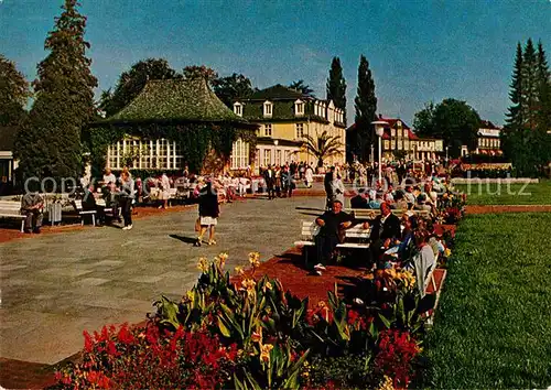 AK / Ansichtskarte Bad Nenndorf Kurpromenade mit Haus Kassel Kat. Bad Nenndorf