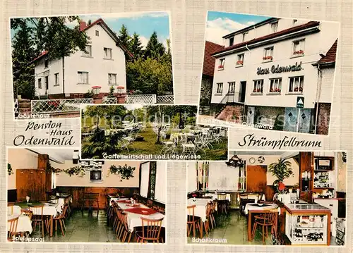 AK / Ansichtskarte Struempfelbrunn Gasthof Pension Haus Odenwald Kat. Waldbrunn