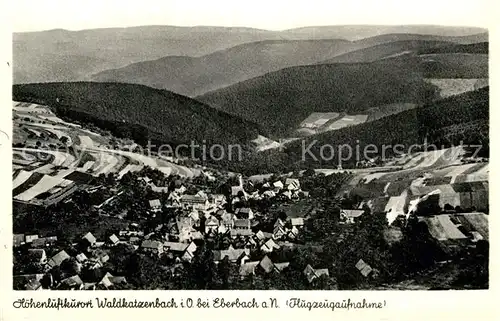 AK / Ansichtskarte Waldkatzenbach Fliegeraufnahme Kat. Waldbrunn