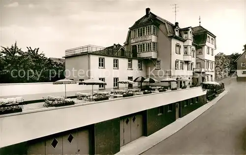 AK / Ansichtskarte Waldkatzenbach Gasthof und Erholungsheim Katzenbuckel Kat. Waldbrunn