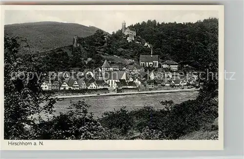 AK / Ansichtskarte Hirschhorn Neckar Panorama  Kat. Hirschhorn (Neckar)