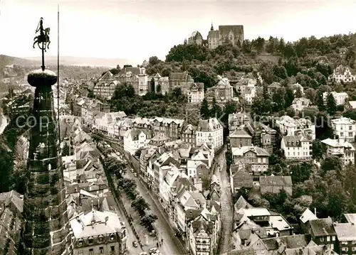 AK / Ansichtskarte Marburg Lahn mit Schloss Kat. Marburg