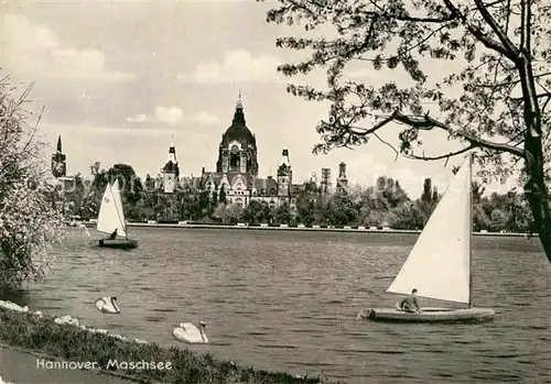 AK / Ansichtskarte Hannover Maschsee Kat. Hannover