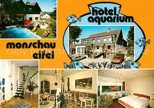 AK / Ansichtskarte Monschau Hotel Aquarium Kat. Monschau