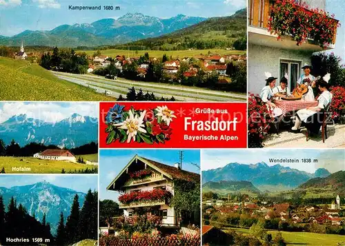 AK / Ansichtskarte Frasdorf Hochries Wendelstein Hofalm Kat. Frasdorf