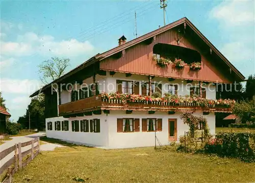 AK / Ansichtskarte Lenggries Gaestehaus Kranzerweber  Kat. Lenggries