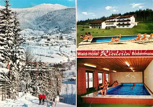 AK / Ansichtskarte Bodenmais Wald Hotel Riederin  Kat. Bodenmais
