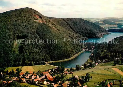 AK / Ansichtskarte Helminghausen Sperrmauer Diemelsee  Kat. Marsberg