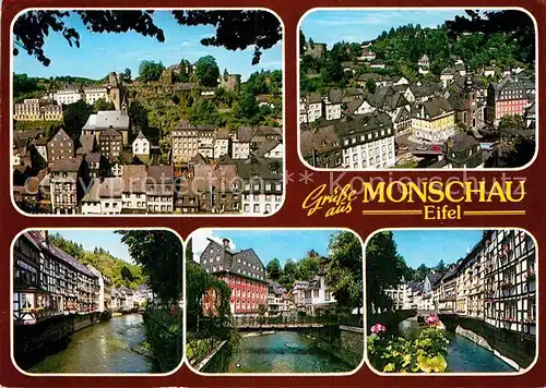 AK / Ansichtskarte Monschau Teilansichten Kat. Monschau