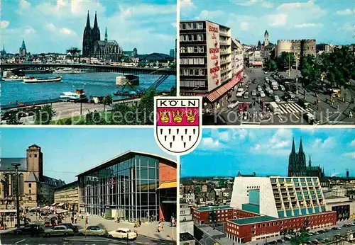 AK / Ansichtskarte Koeln Rhein Muenster Festung Bruecke Kat. Koeln