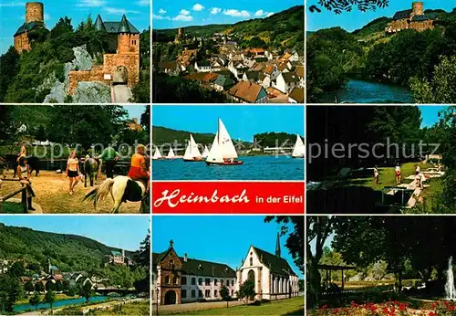 AK / Ansichtskarte Heimbach Eifel Burg Trappistenabtei Mariawald Kat. Heimbach