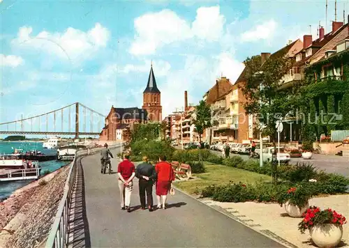 AK / Ansichtskarte Emmerich Rhein Rheinpromenade  Kat. Emmerich am Rhein