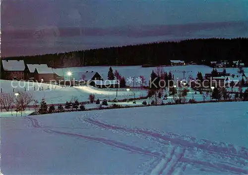 AK / Ansichtskarte Buntenbock Skispuren Kat. Clausthal Zellerfeld