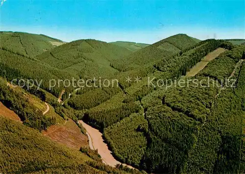 AK / Ansichtskarte Gleierbrueck Gleiertal Fliegeraufnahme Kat. Lennestadt