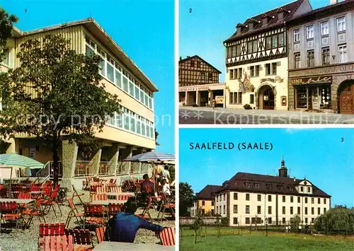 AK / Ansichtskarte Saalfeld Saale Kulmberghaus HOG Das Loch Schloss im Kulturpark Kat. Saalfeld