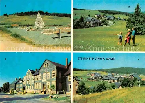 AK / Ansichtskarte Steinheid Anlagen OT Limbach HOG Kieferle am Markt Teilansicht Kat. Steinheid