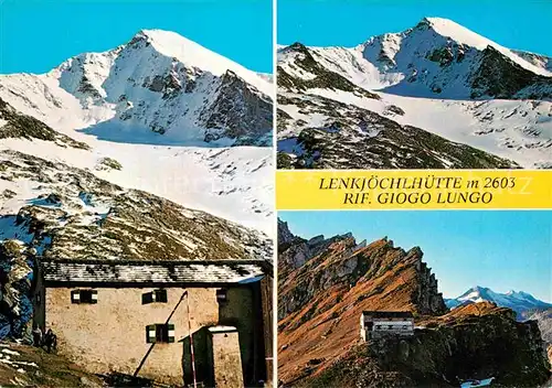 AK / Ansichtskarte Prettau Lenkjoechlhuette Hohe Tauern Rifugio Giogo Lungo Alta Valle Aurina Kat. Prettau Bozen
