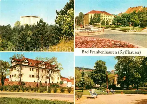 AK / Ansichtskarte Bad Frankenhausen Gedenkstaette Thomas Muentzer Anger Schloss Kurpark Kat. Bad Frankenhausen