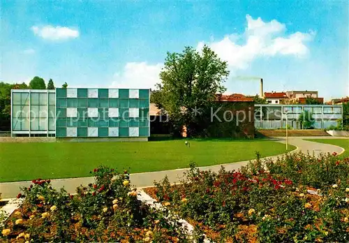 AK / Ansichtskarte Pforzheim Reuchlinhaus Schmuckmuseum Weltplatz fuer Schmuck und Uhren Kat. Pforzheim