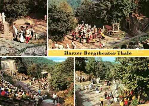 AK / Ansichtskarte Thale Harz Harzer Bergtheater Freilichtbuehne Kat. Thale