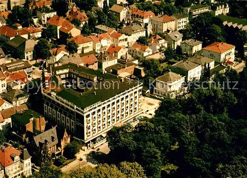 AK / Ansichtskarte Bad Oeynhausen Hotel Koenigshof Fliegeraufnahme Kat. Bad Oeynhausen