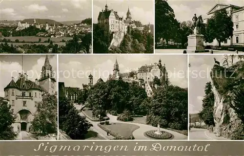 AK / Ansichtskarte Sigmaringen Panorama Schloss Hirschsprung Kat. Sigmaringen