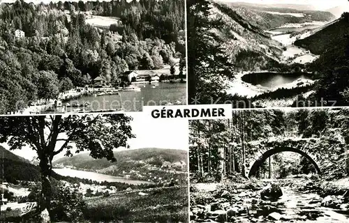 AK / Ansichtskarte Gerardmer Vosges Embarcaderes Vallee des Lacs Pont des Fees Kat. Gerardmer