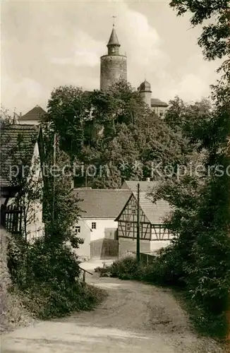 AK / Ansichtskarte Posterstein Burgblick Kat. Posterstein