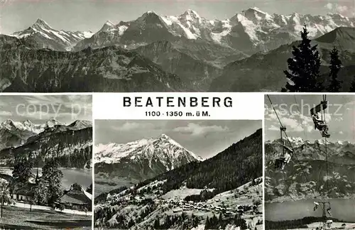 AK / Ansichtskarte Beatenberg Panorama Teilansichten Kat. Beatenberg