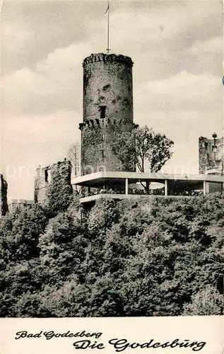 AK / Ansichtskarte Bad Godesberg Die Godesburg Kat. Bonn