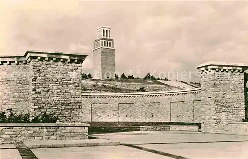 AK / Ansichtskarte Buchenwald Weimar Ringgrab 2 mit Blick zum Turm Kat. Weimar