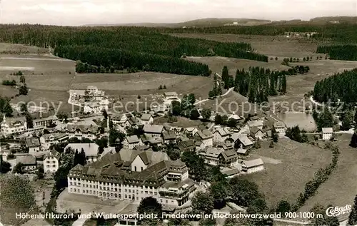 AK / Ansichtskarte Friedenweiler Fliegeraufnahme Kat. Friedenweiler