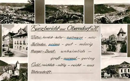 AK / Ansichtskarte Oberndorf Neckar Panorama Teilansichten Kat. Oberndorf am Neckar