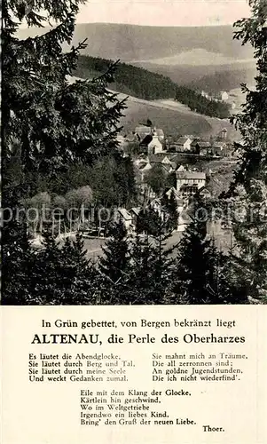 AK / Ansichtskarte Altenau Harz Teilansicht Kat. Altenau