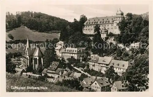 AK / Ansichtskarte Stolberg Harz Kirchenpartie Kat. Stolberg Harz