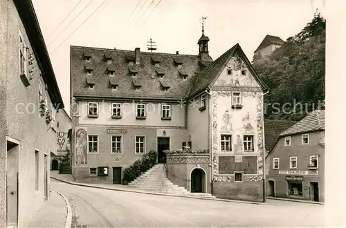 AK / Ansichtskarte Ziegenrueck Rathaus