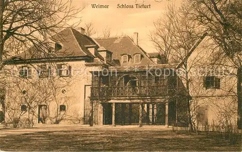 AK / Ansichtskarte Weimar Thueringen Schloss Tiefurt Kat. Weimar