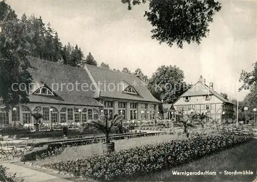 AK / Ansichtskarte Wernigerode Harz Storchmuehle Kat. Wernigerode