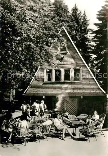 AK / Ansichtskarte Fehrenbach Thueringer Wald Waldbaude Vordere Werraquelle Kat. Masserberg