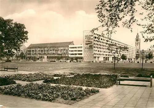 AK / Ansichtskarte Dessau Rosslau Wilhelm Pieck Strasse Kat. Dessau Rosslau