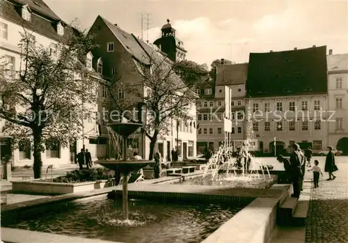 AK / Ansichtskarte Weissenfels Saale Karl Marx Platz Brunnen Kat. Weissenfels