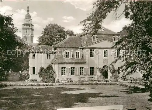 AK / Ansichtskarte Bad Langensalza Klubhaus des Schwefelbades Kat. Bad Langensalza