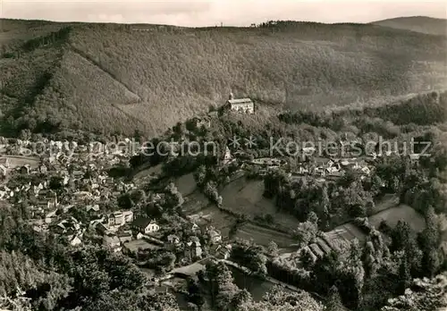 AK / Ansichtskarte Schwarzburg Thueringer Wald Blick vom Trippstein Kat. Schwarzburg