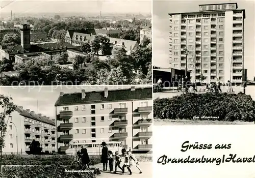 AK / Ansichtskarte Brandenburg Havel Neubausiedlung Hochhaus Kat. Brandenburg