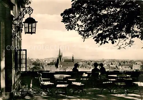 AK / Ansichtskarte Quedlinburg Ausblick von der Domschenke Kat. Quedlinburg